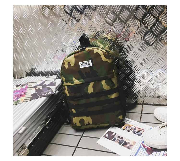 Menghuo 2018 New 2PCS:Set Women Backpack Nylon Casual Detachable Travel Bags Unisex Men School Bag for Teenager Girls Mochilas_34-2_07