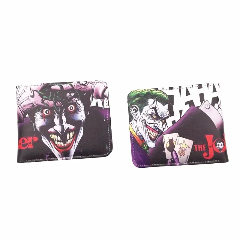 

Joker cartoon wallet short youth male and female wallet