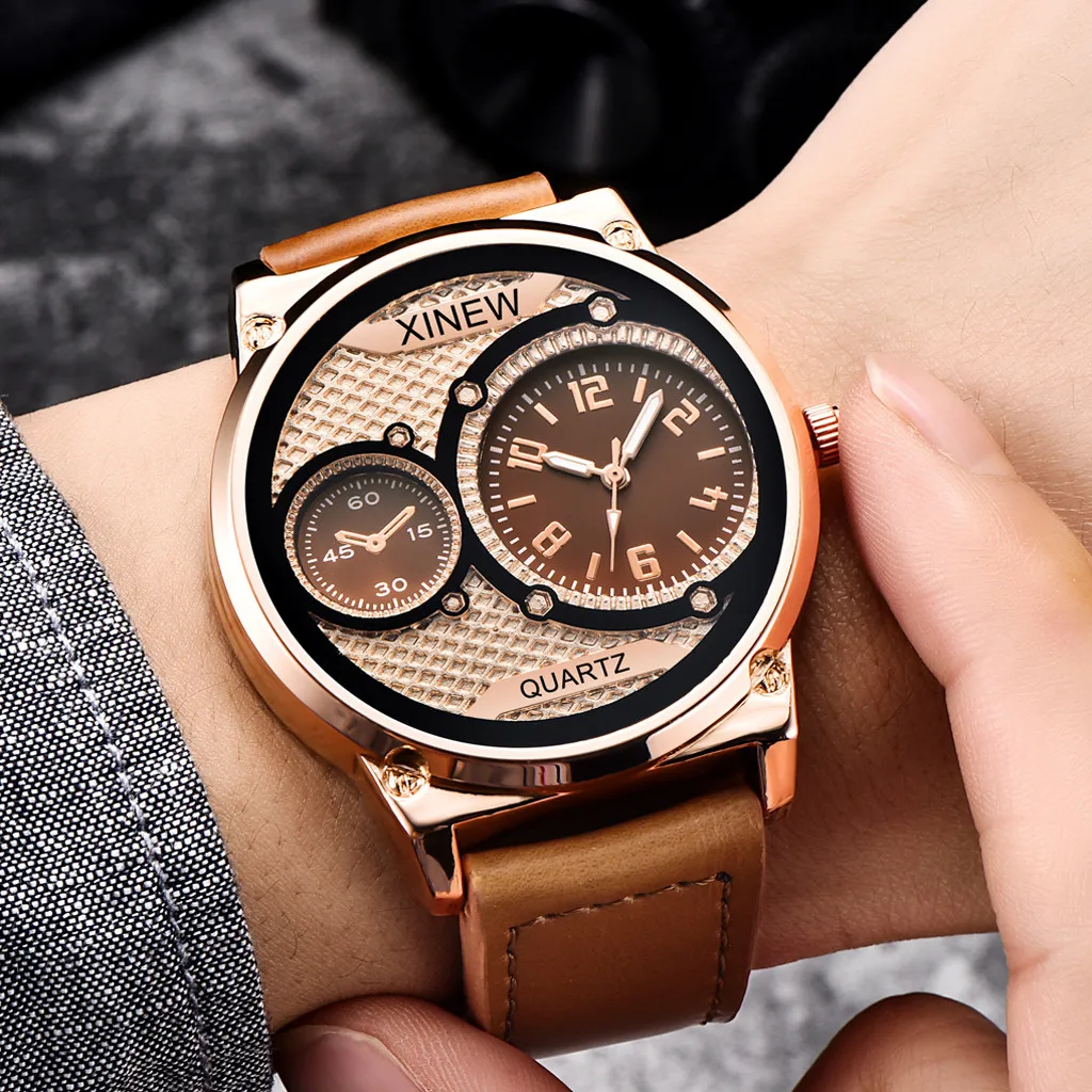 

Wristwatch Man Clock Quartz Watch Men Top Brand Luxury Famous Wristwatch Business Quartz-watch Relogio Masculino 2019 A3