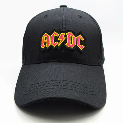 ACDC бейсбольная кепка с вышитыми буквами, Кепка в стиле хип-хоп, регулируемая бейсболка для детей, мужчин, женщин, 41 - Цвет: style 1