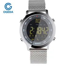 OGEDA EX18 Diving 50M Waterproof Smart Watch Pedometer Clock Fitness Bluetooth Phone Message Push Sports Healthy SmartWatch