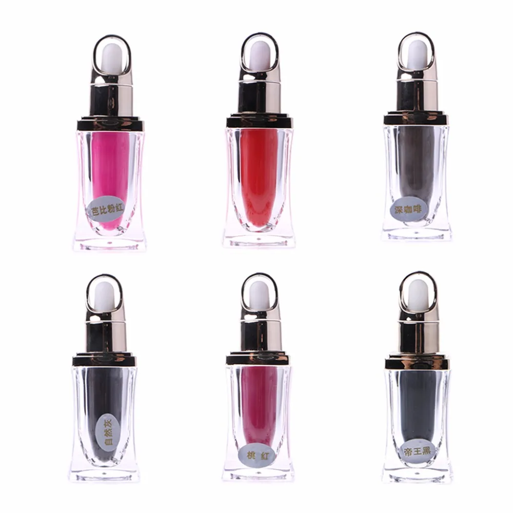 

1 PC New Eyebrow Eyeliner Lip Pigment Latex High Graded Permanent Tattoo Makeup Kit Tool 6 Color