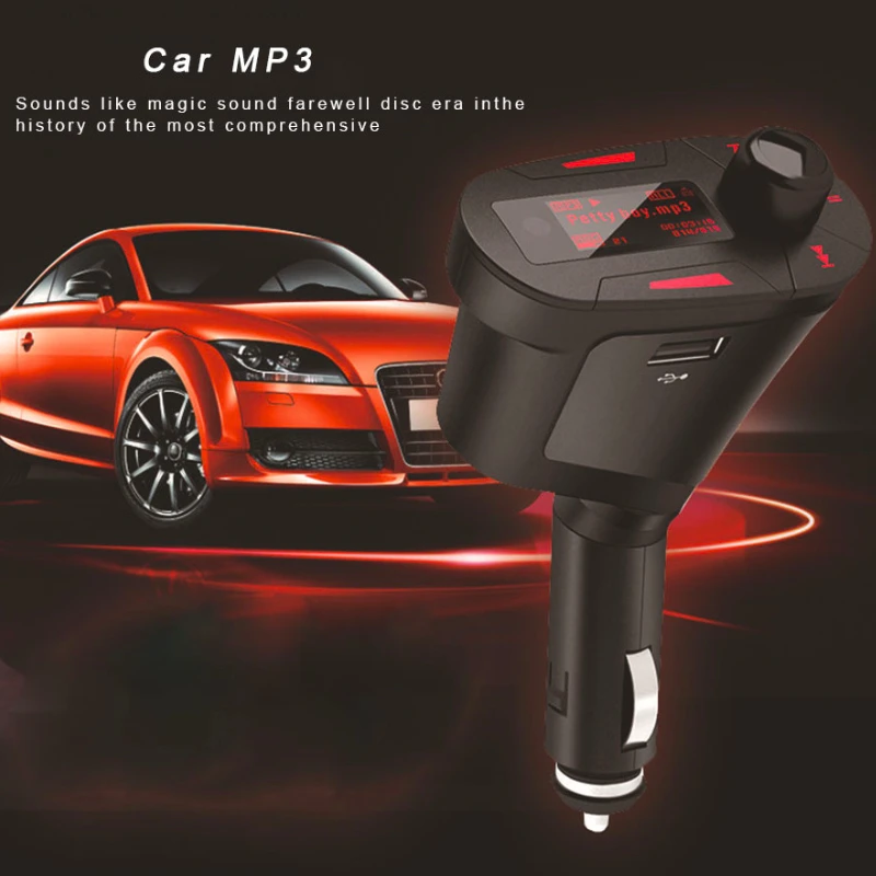 Мультиязычный модулятор USB MMC зарядное устройство удаленный MP3 плеер