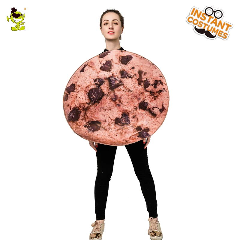 Women's Cookies Costume Ladies Delicious Cookies Food Jumpsuit For ...