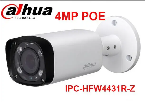 Dahua H.265 IPC-HFW4431R-Z 2.8-12mm Varifocal Motorized Lens Network 4MP IR 80M IP camera POE replace IPC-HFW4431R-Z