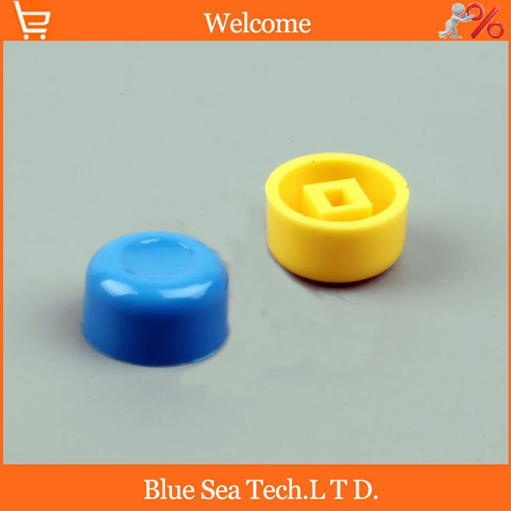 

200 PCS Tactile Push Button Switch Cap , Micro switch button Cap,fit 7*7mm;8*8*mm;8.5*8.5mm switch,some color