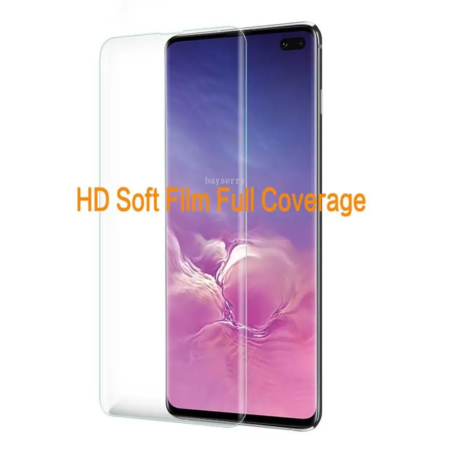 Пленка PET мягкая защитная пленка для экрана Samsung Galaxy Note 9 8 Защита HD прозрачное