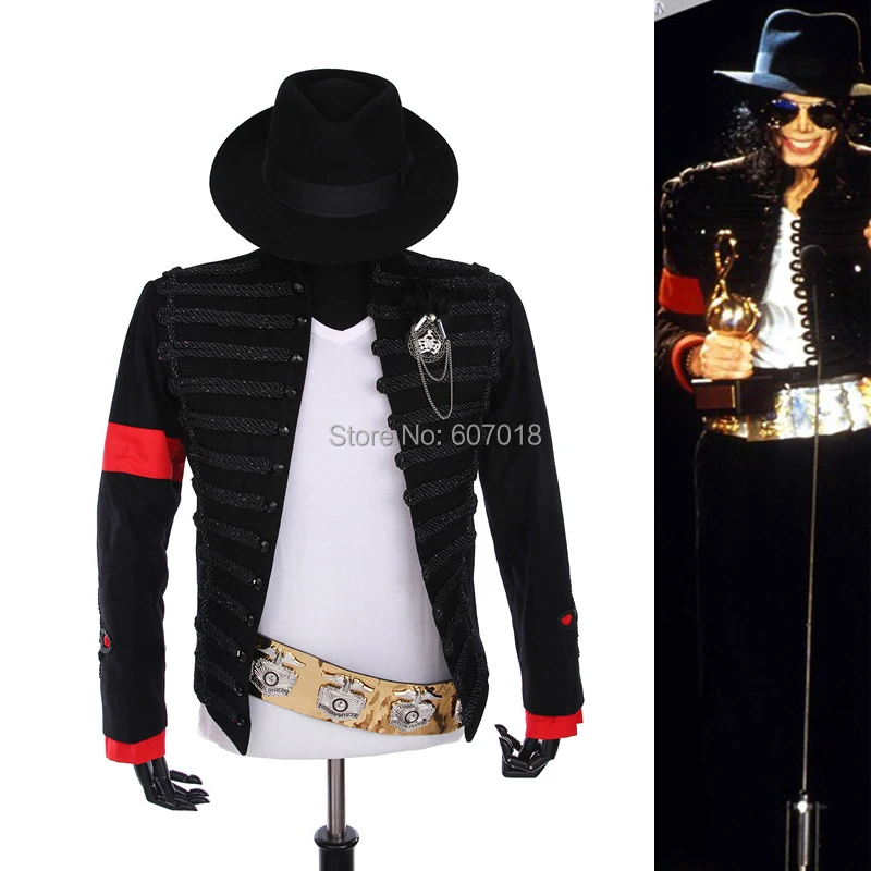 Michael Jackson Jackets, Michael Jackson Belt, Belt Hat, Costume