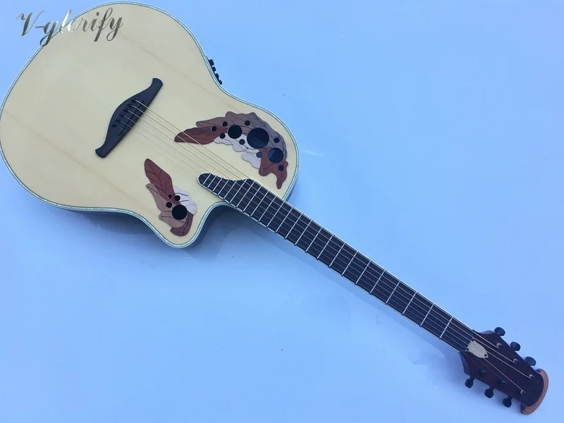electro round back ovation guitar with turner electro round back ovation guitar with turner