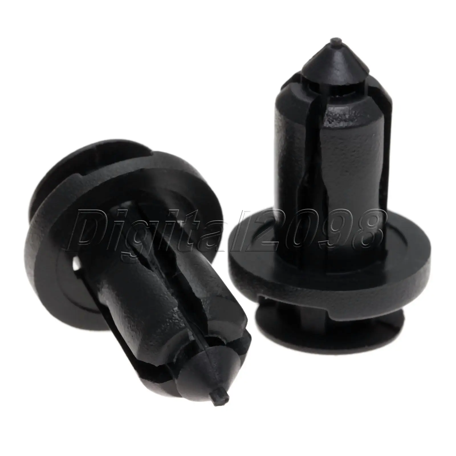 10x Auto Bumper Trim Fastener Clips Fit 10.5mm Hole For Subaru Engine