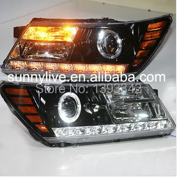 

For Dodge Journey JCUV Fiat Freemont LED Head Lamps 2009-2014 Year