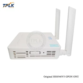 

Hot sale Hua wei GPON ONU HS8546V5 GPON ONT Router 4GE + 1TEL + 2USB + Wifi Mini Size English firmware no adapter without box