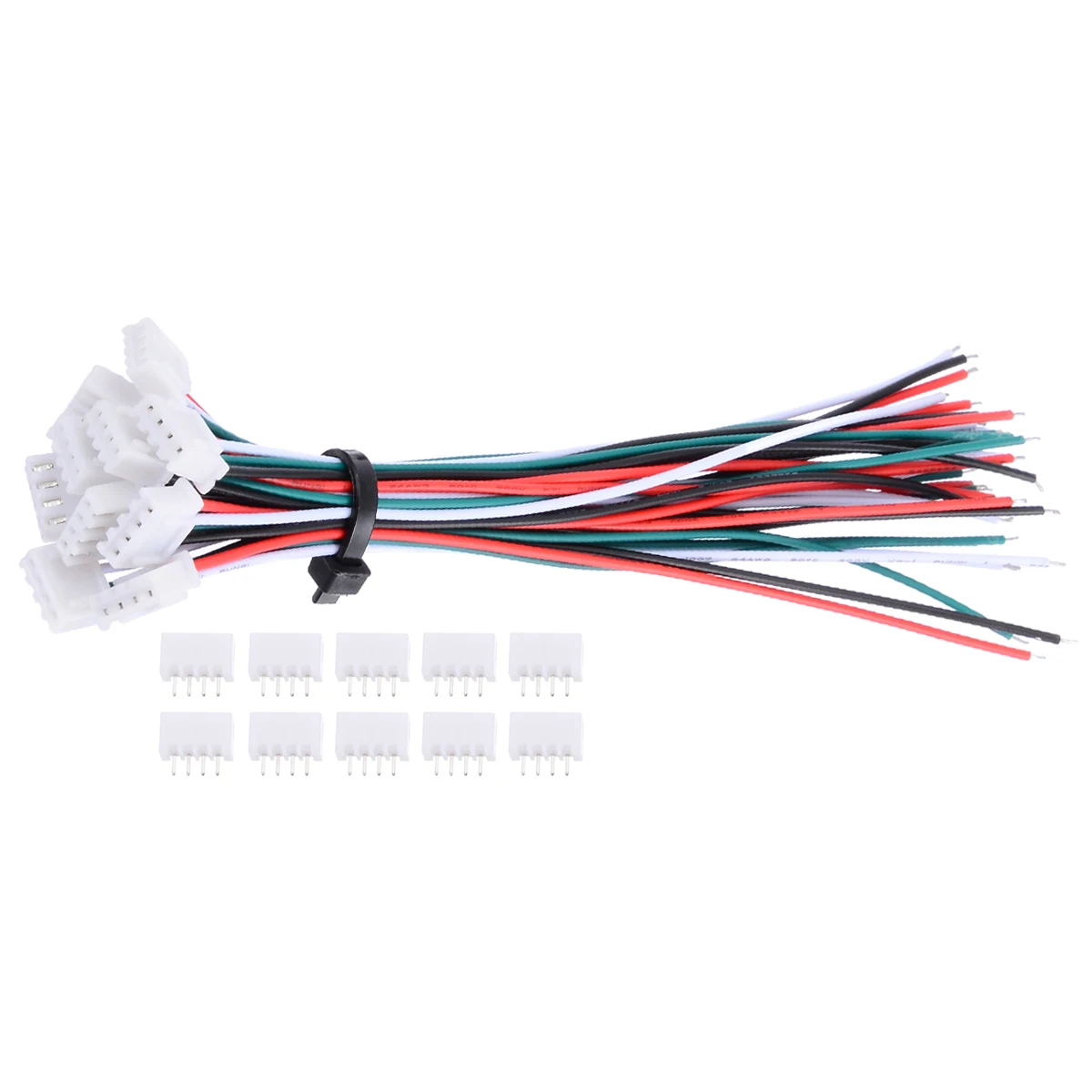 10 комплектов мини микро JST XH 2 54 мм 4 контактный разъем с 24AWG 1007 проводов длина 150