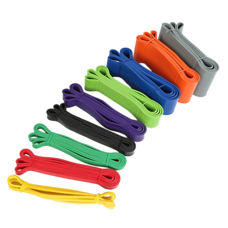 

8 Style Heavy Strength Resistance Bands Available Latex Gym Training Rubber Loops Bands Fitness Cross Fit Equipment
