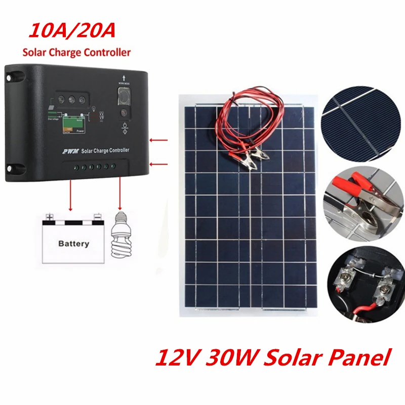 Купить Солнечную Панель 12v