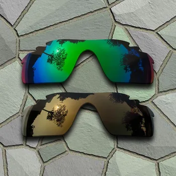 

Jade Green&Bronze Copper Sunglasses Polarized Replacement Lenses for Radarlock Path Vented