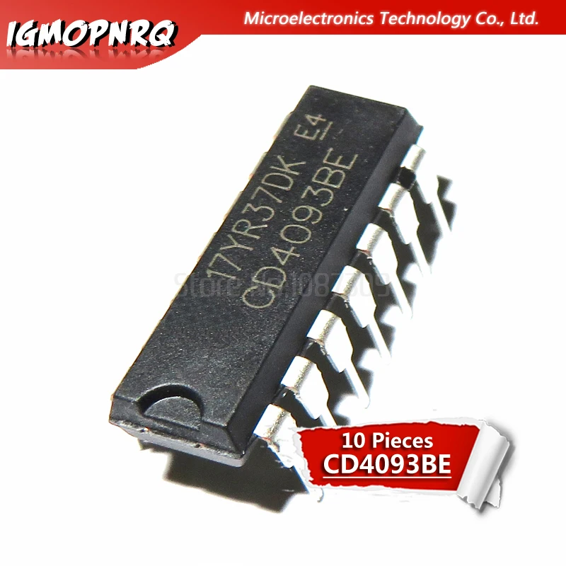 10 шт. CD4093BE CD4094BE CD4511BE CD4520BE CD4541BE CD4543BE CD40106BE Новый логический чип IC | Электронные