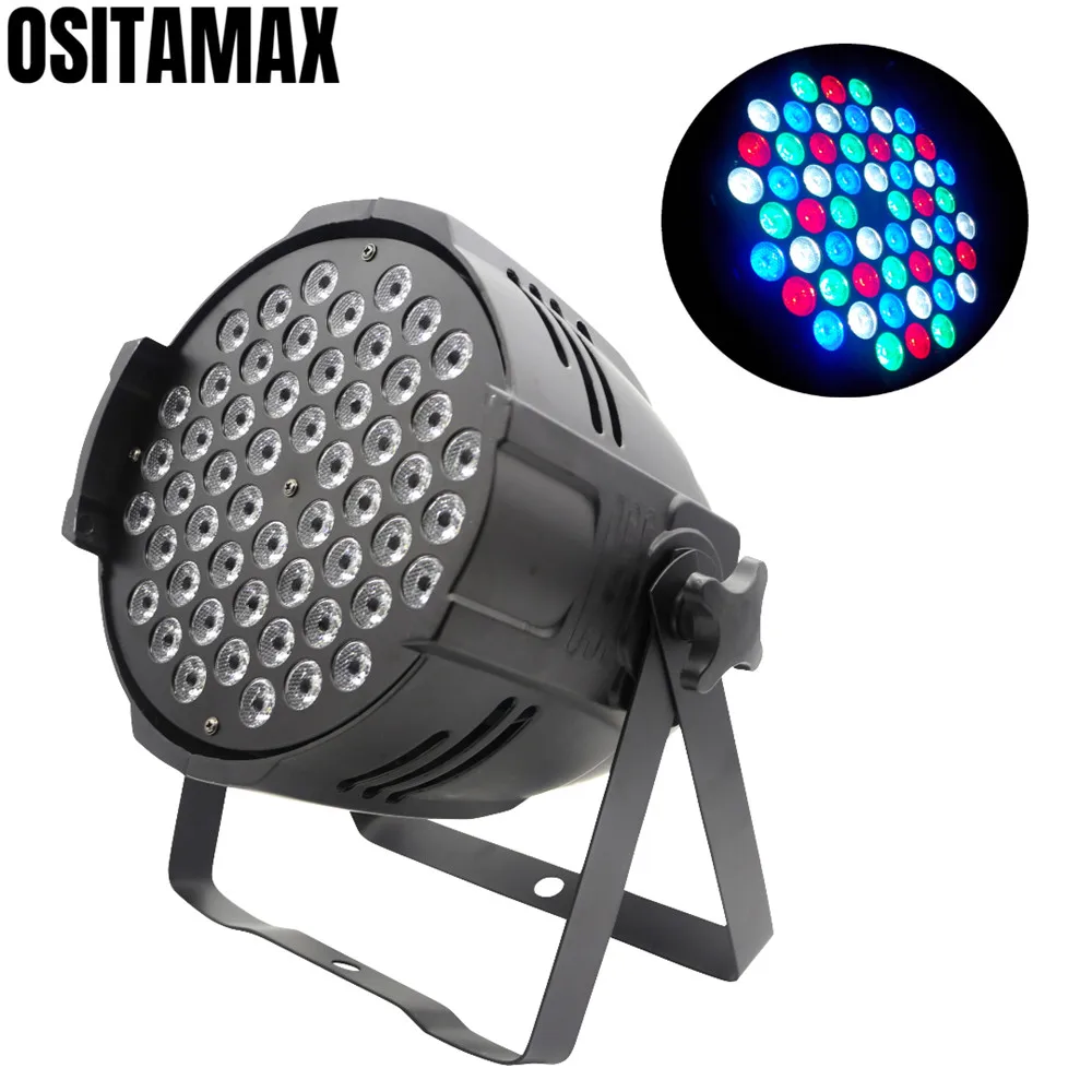 

free shipping LED Par Light 54x3w Wash Light RGBW Color Mixing Par Can Stage Lighting LED Par Light