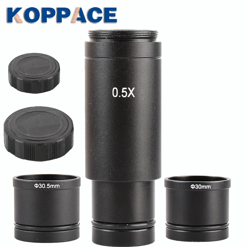  KOPPCE 40 million pixelHDMI microscope camera0.5X Electronic Eyepiece232mm30mm and 305mm AdapterFor