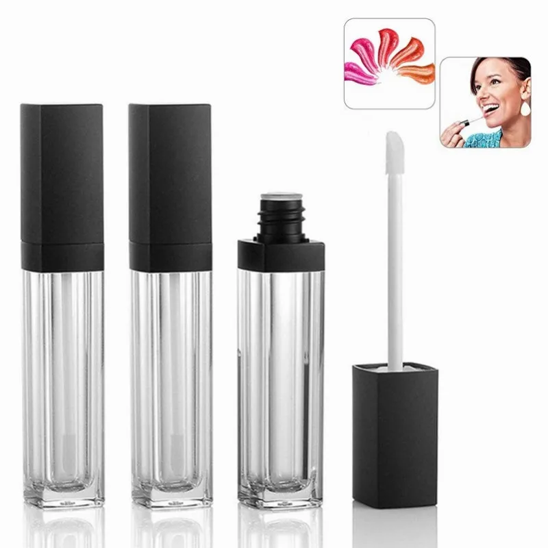 

1PC 10ml Lip gloss Bottle Plastics Box Containers Empty Clear Lipgloss Tube Eyeliner lash Lipgloss Split Bottles Accessory