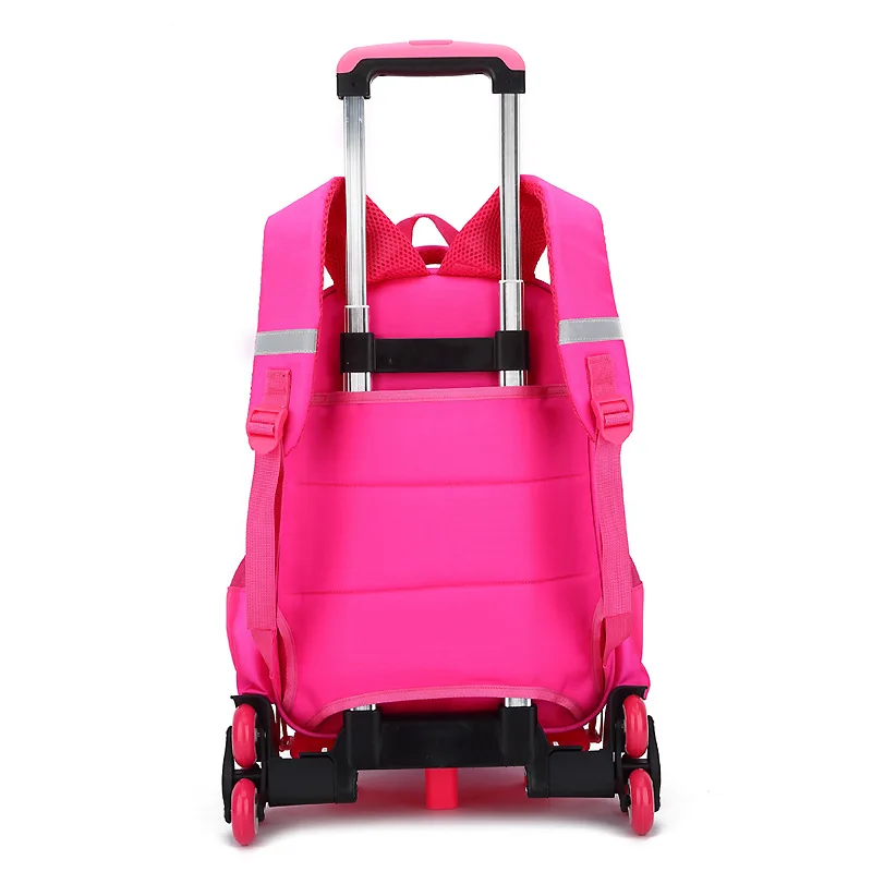 Детские школьные сумки на колесах рюкзаки Mochila чемодан тележка рюкзак для