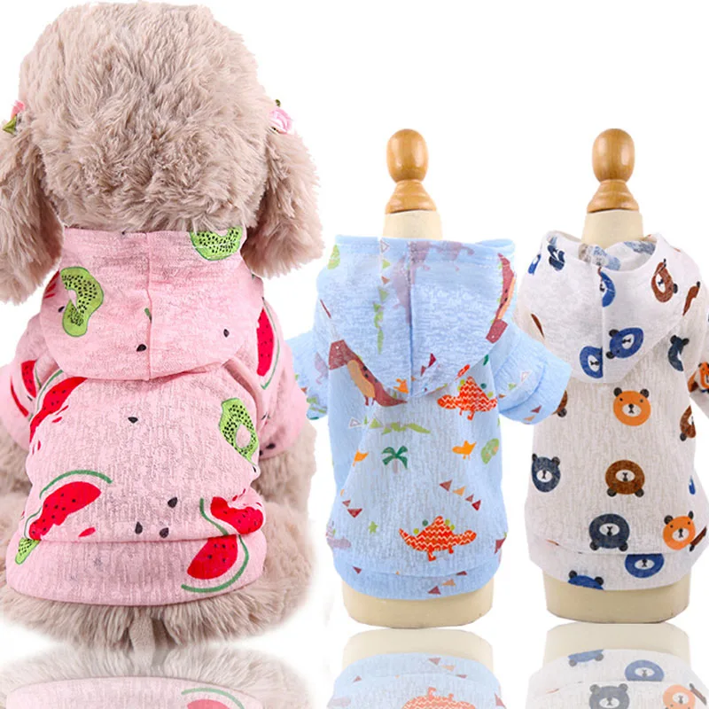 

Print Pet Clothes Dog Shirt Clothing for Small Medium Dogs Costume Puppy Outfit Sun Protection Pug Dogs Clothing Ropa Para Perro