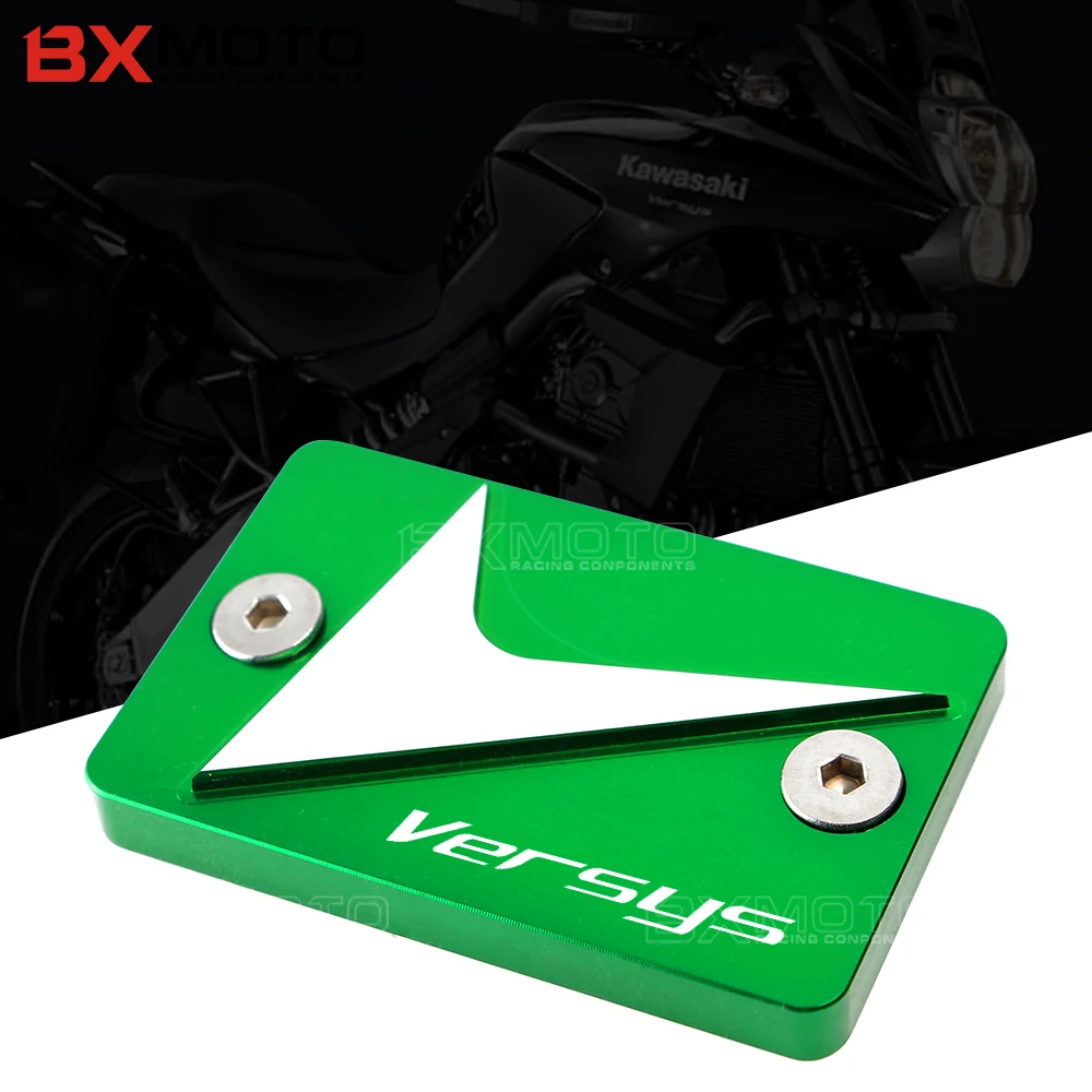 

CNC Front Clutch Brake Fluid Reservoir Cover Cap For Kawasaki Versys 300X 300 X Versys X-300 X300 2017 2018 Motorcycle green