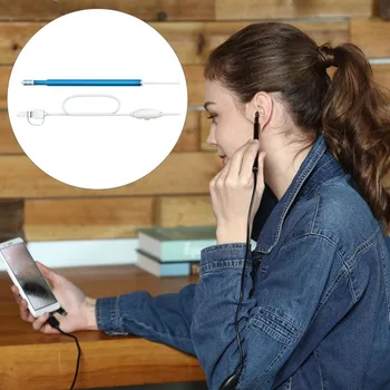 

5 colors 3 in 1 USB Visual Ear Cleaning Endoscope Multifunctional Ear Cleaner Ear Spoon Earpick Otoscope Mini Camera