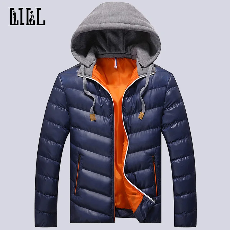 Perfect 2016 Winter Mens Down Jackets Men Breathable Thick Coats Spring