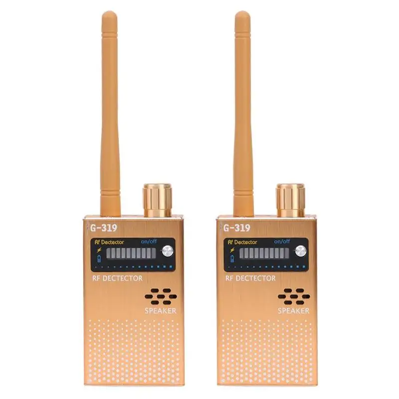 

G319 Full Range Wireless Camera Signal Detector Finder Privacy Protector Adjustable Threshold Wide Detection Frequency Range