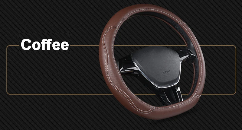 10 Car Steering Wheel Cover D Shape