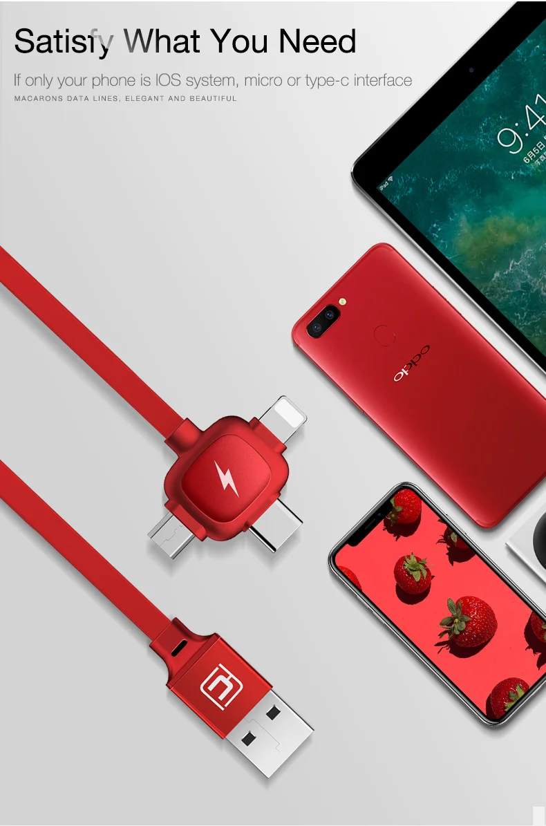3 in 1 cable for iphone usb micro type c (13)