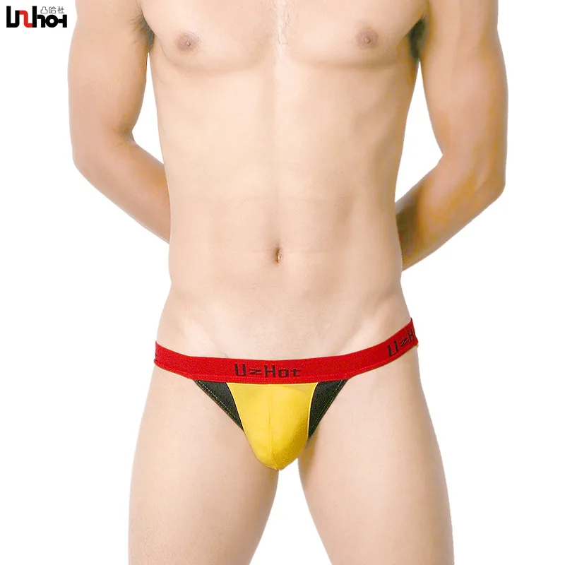 Мужские трусы шорты Cueca calzoncillos сексуальные хлопковые сетчатые со средней талией u