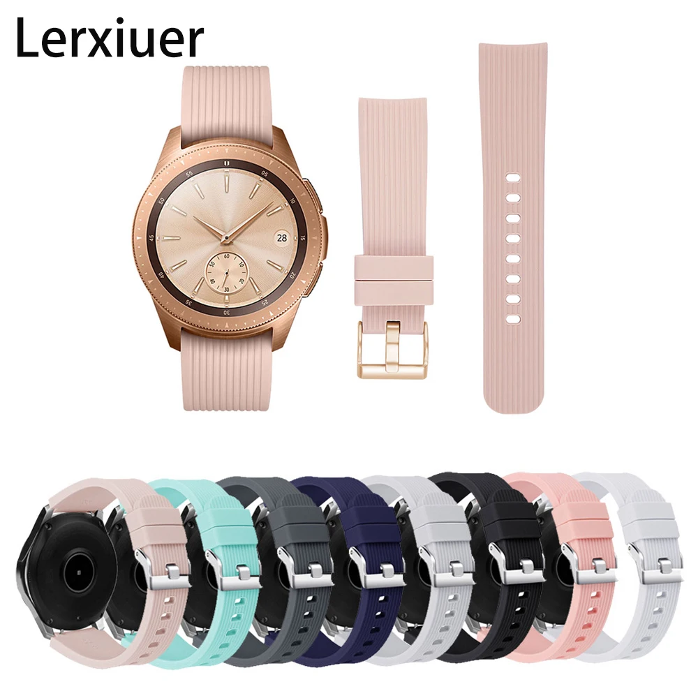 Silicone strap for Samsung Galaxy Watch 46mm 42mm band Active correa