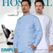 Новое поступление! осенняя и зимняя Больничная медицинская одежда с длинными рукавами для врача, хирургическая изолирующая медицинская форма, набор с эффектом потертости