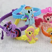 Лот 50 шт смешанных монстров университета мультфильм детей Резиновый фиксатор запястья силиконовые браслеты с WW08