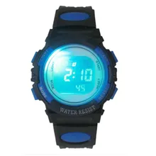 Irissshine #0110 children watch Boy Girl Alarm Date Digital Multifunction Sport LED Light Wrist Watch relogio feminino
