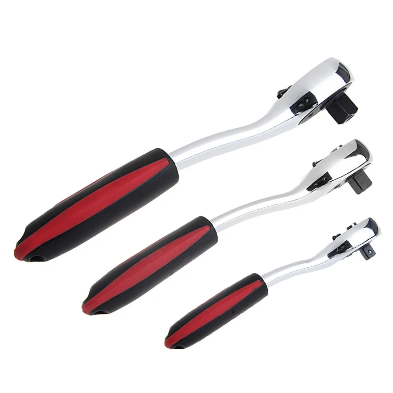 

1/4" 3/8" 1/2" 72 Tooth Teeth Torque Ratchet Socket Wrench Hand Repairing Tool