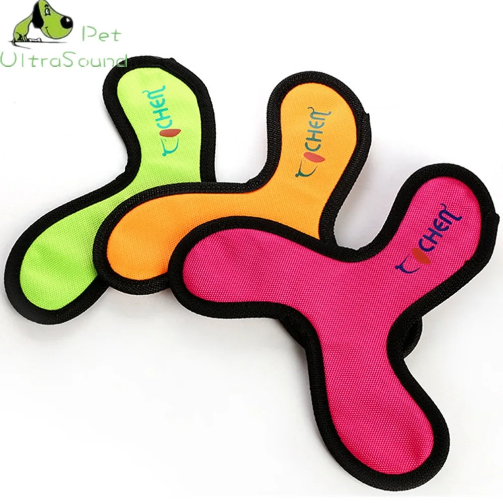 ULTRASOUND PET Pet Toys Dog Toy Flying Disc Tooth Resistant Outdoor Large Dog Training Fetch Linen Toy High Quality Oxford Dogs