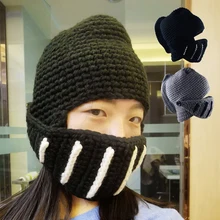 Унисекс вязаная теплая зимняя шапка Забавные вечерние лыжные игры вязаная шапка Римский рыцарь шлемы