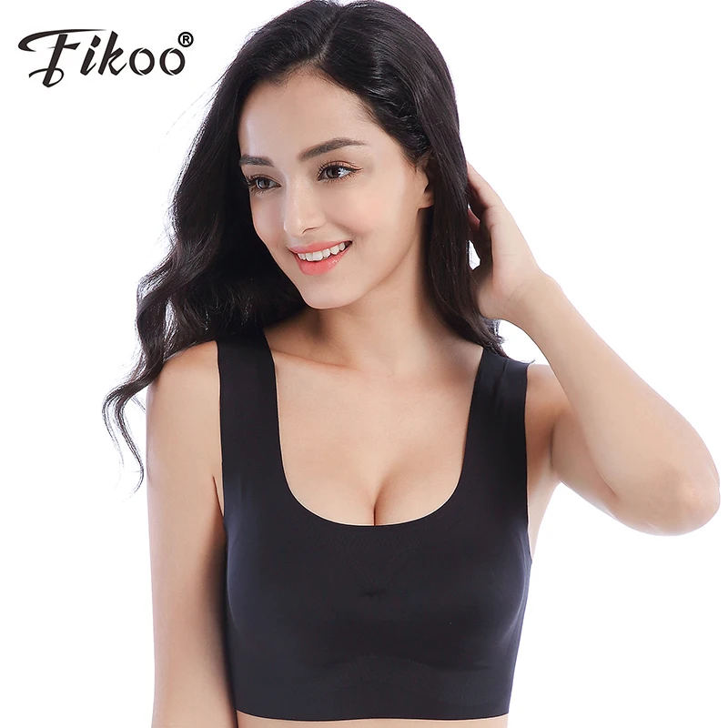 

Fikoo Sexy Women Active Bra Running Gym Padded Underwear Tops Clothing Woman Brassiere Female