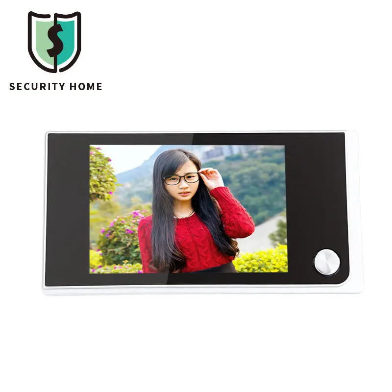 

Fimei 3.5 Inch Door Viewer LCD Screen Digital Peephole Viewer Door Bell Security Doorbell 24 Hour Monitoring For Home 520A