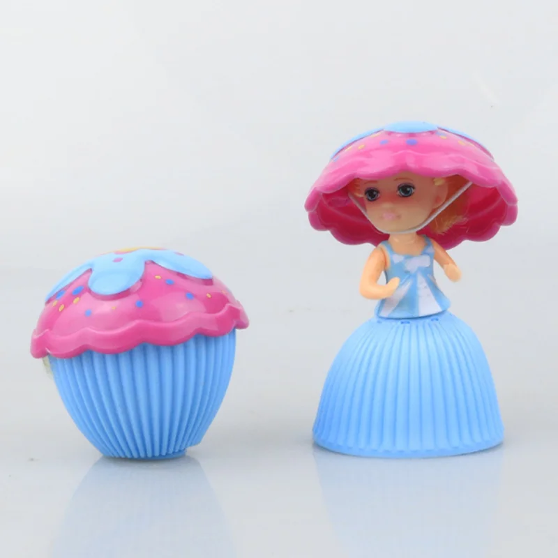 1pc Dolls Cupcake Plush Baby Toy Mini Cute Princess Transformed Scented Cake