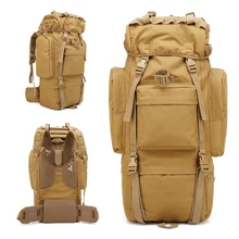 AIFEI 65L Large Capacity Outdoor Backpack Tactical Military Bag 65L Sport Travel Camping Hiking Climbing Trekking Camouflage Bag рюкзак bestway flexair 65l 68033
