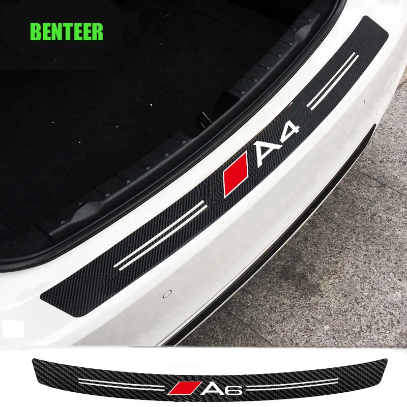 

Carbon fiber car bumper sticker for Audi A1 A3 A4 A5 A6 A7 A8 Q1 Q3 Q5 Q7 TT