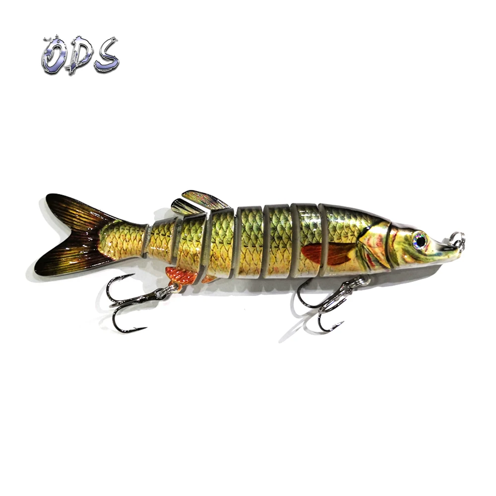 

Ods lure 13 cm 17g 9-segement Swimbait Pike Wobblers Crankbait Isca artifical lure Mult jointed fishing lure hard fishing bait