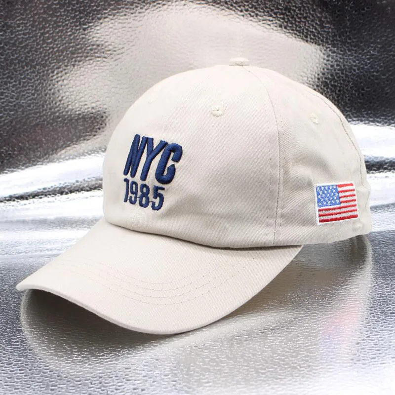 SUOGRY, высокое качество, хлопок, NYC 1985, бейсболка, Gorra Trucker, шапки для гольфа, для мужчин, женщин, кепки s, для мужчин, США, шапки, американский флаг, Snapback