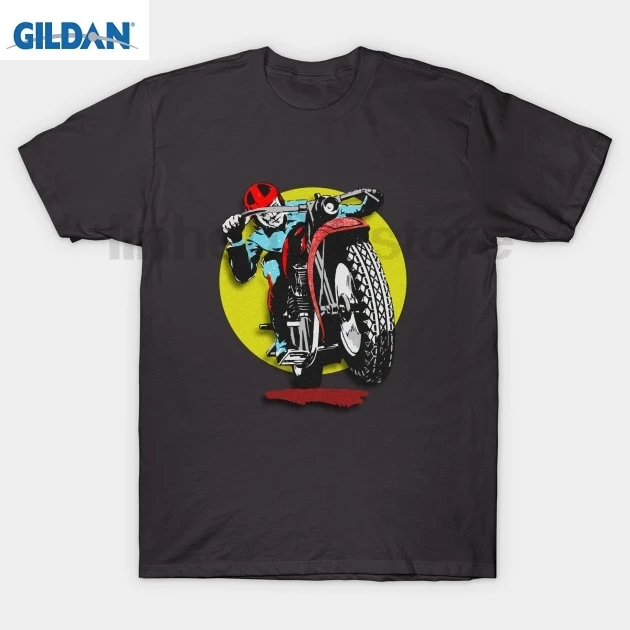 Victory motorcycle shirt men Wheelie T-Shirt | Мужская одежда
