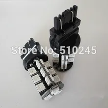 30x торговля дешевые t25 12 v 3157 27 SMD 5050 красный Canbus OBC без ошибок сигнал автомобиля 27 Светодиодный свет лампы