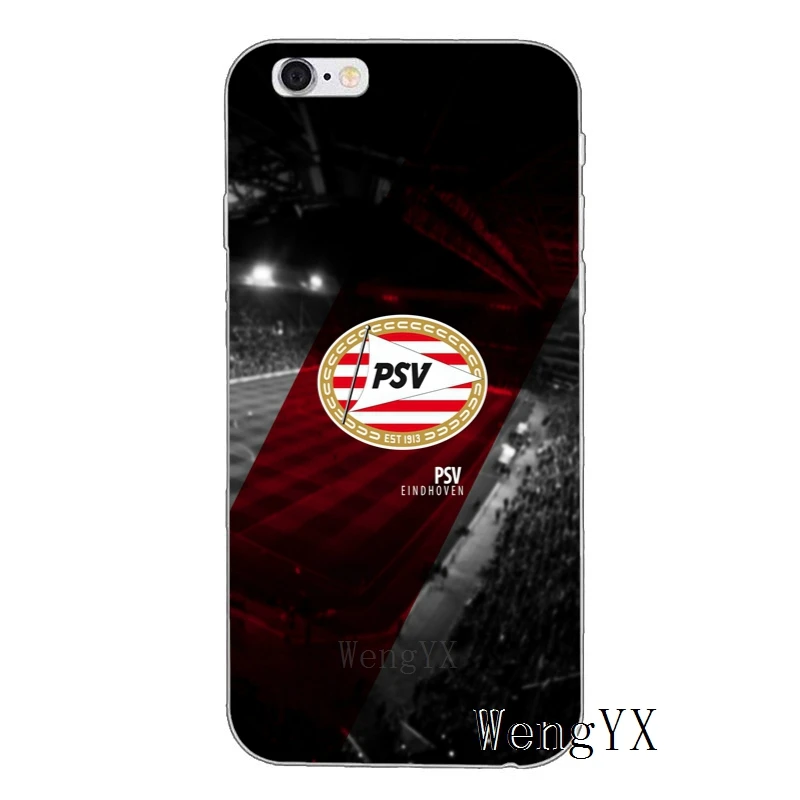 Для samsung Galaxy Note 9 8 5 S10 S9 S8 S7 S6 edge Plus Lite S5 S4 S3 мини случае Оборудование для psv Эйндховен логотип футбольного клуба Мягкая обложка Телефон - Цвет: PSV-Eindhoven-A-07